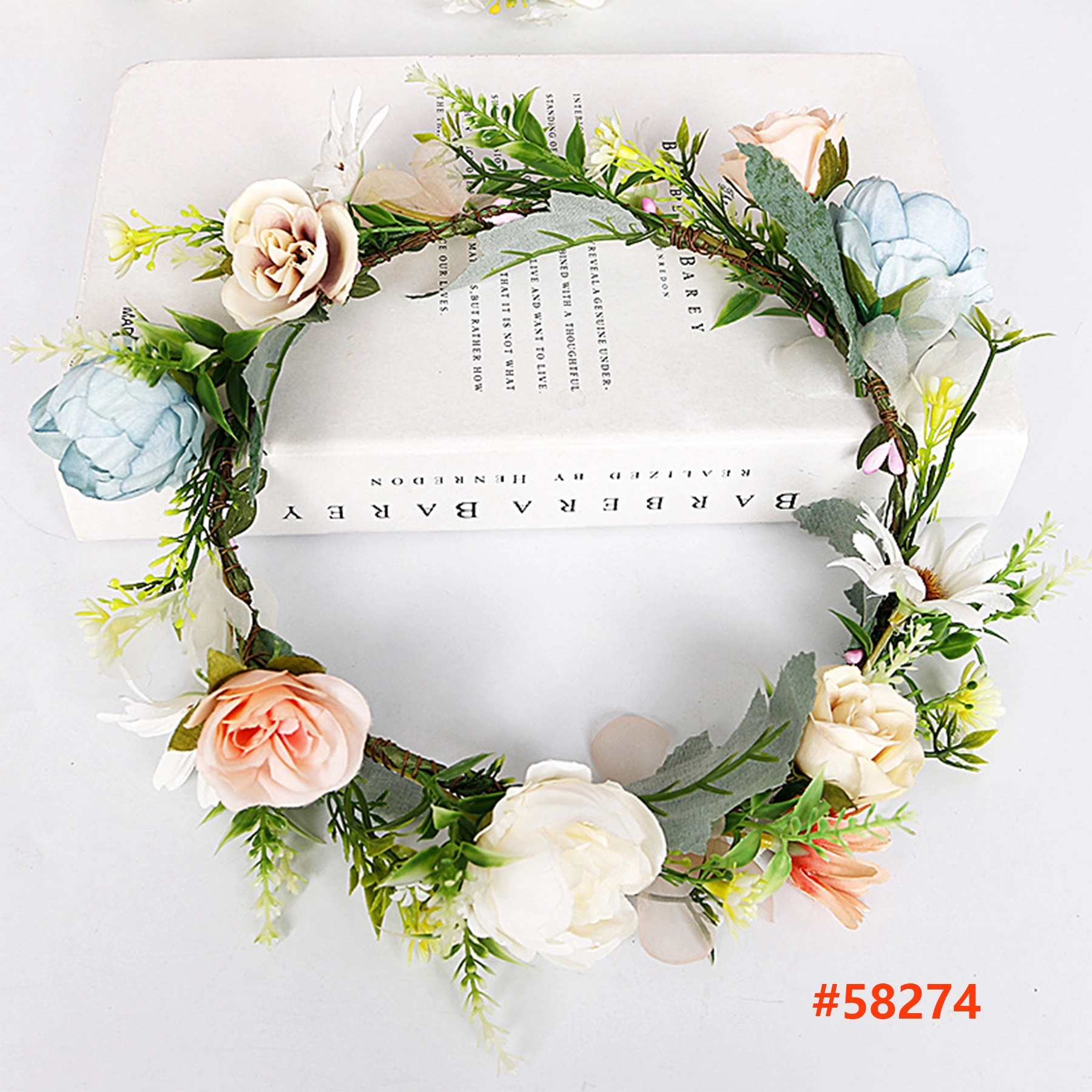 High Quality Standard Handmade Flower Crown 29
