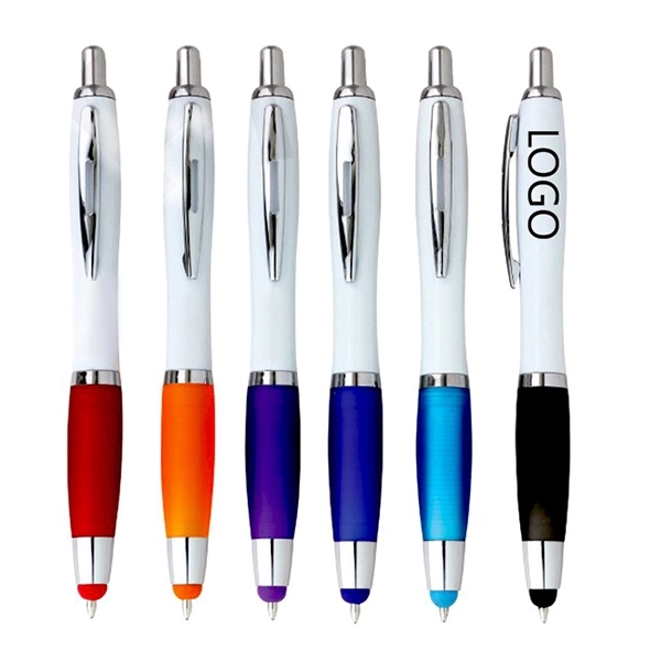 Promotional Score Ballpoint Stylus Click Pen 2