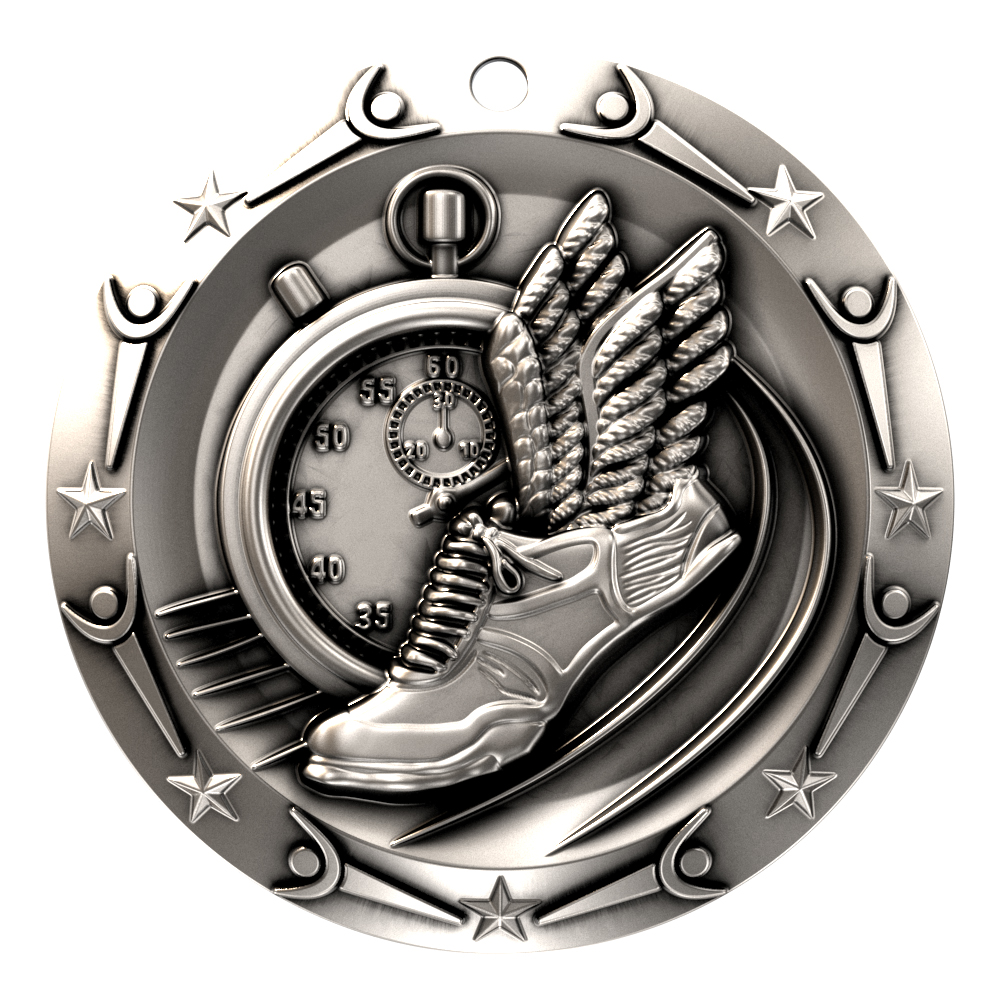 Track World Class Medallion (3") 6