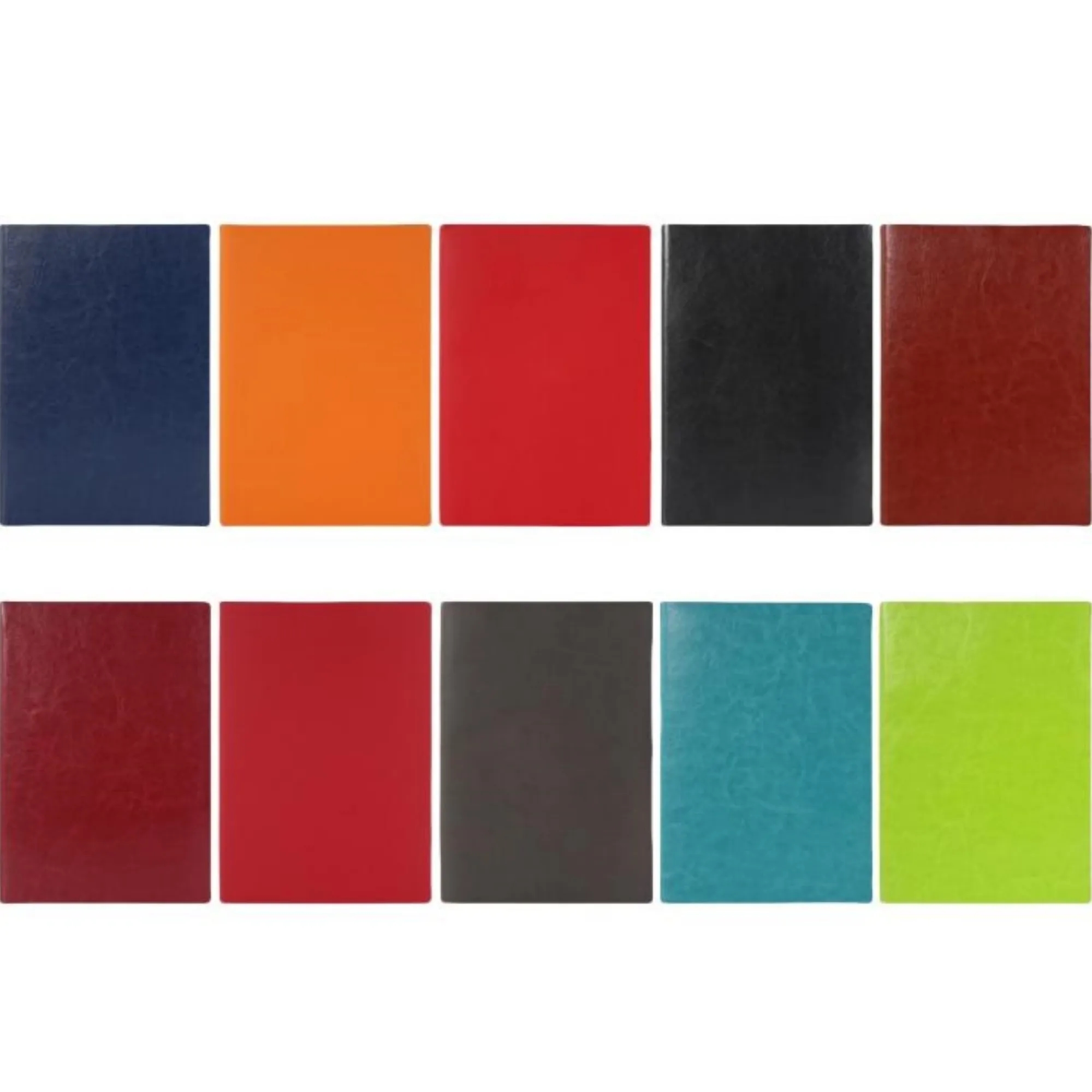 PU Leather A5 Notebook Woodfree Paper 5