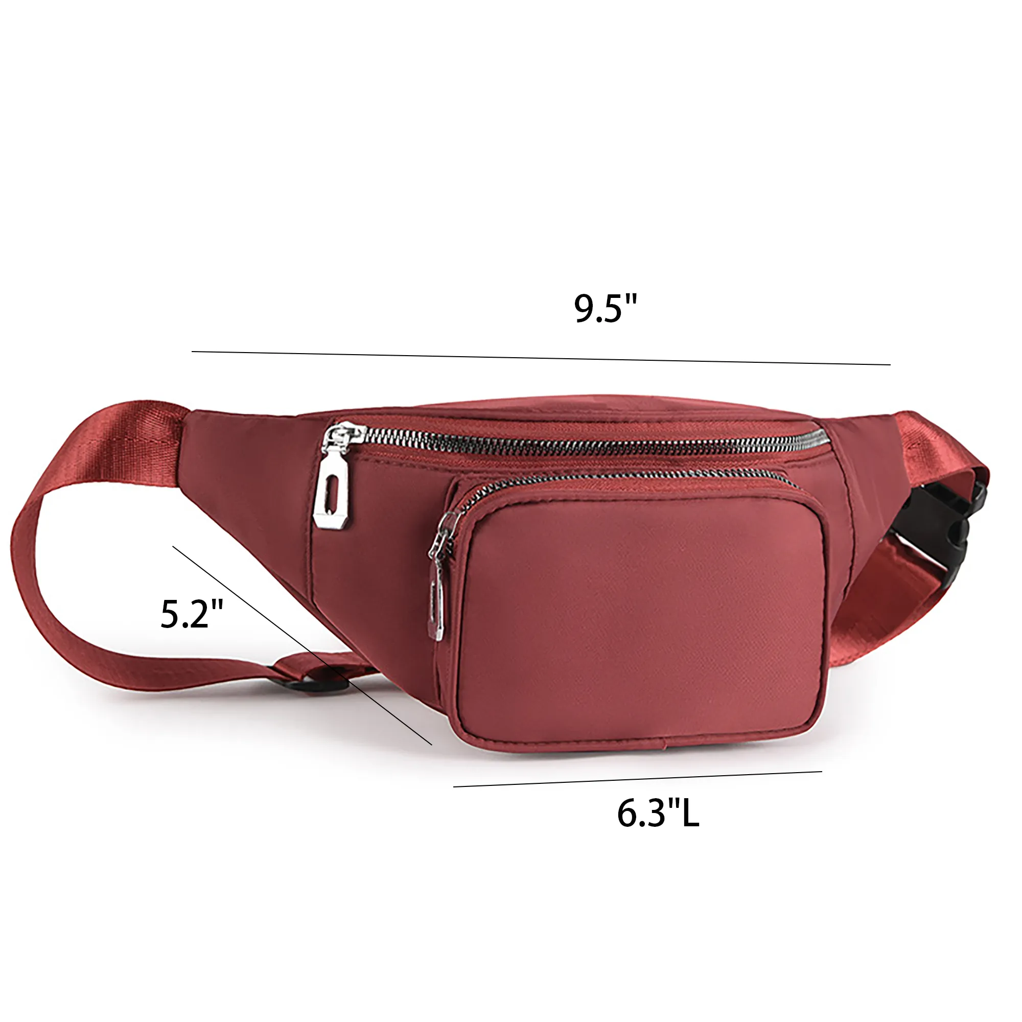 Unisex Messenger Waist Bag