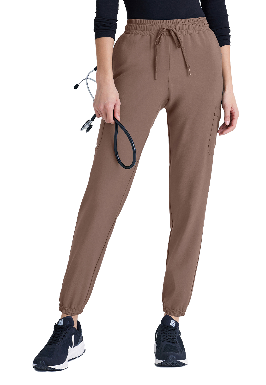 Grey's Anatomy Evolve Stretch - Women's Six-Pocket Terra Jogger Scrub Pant 8