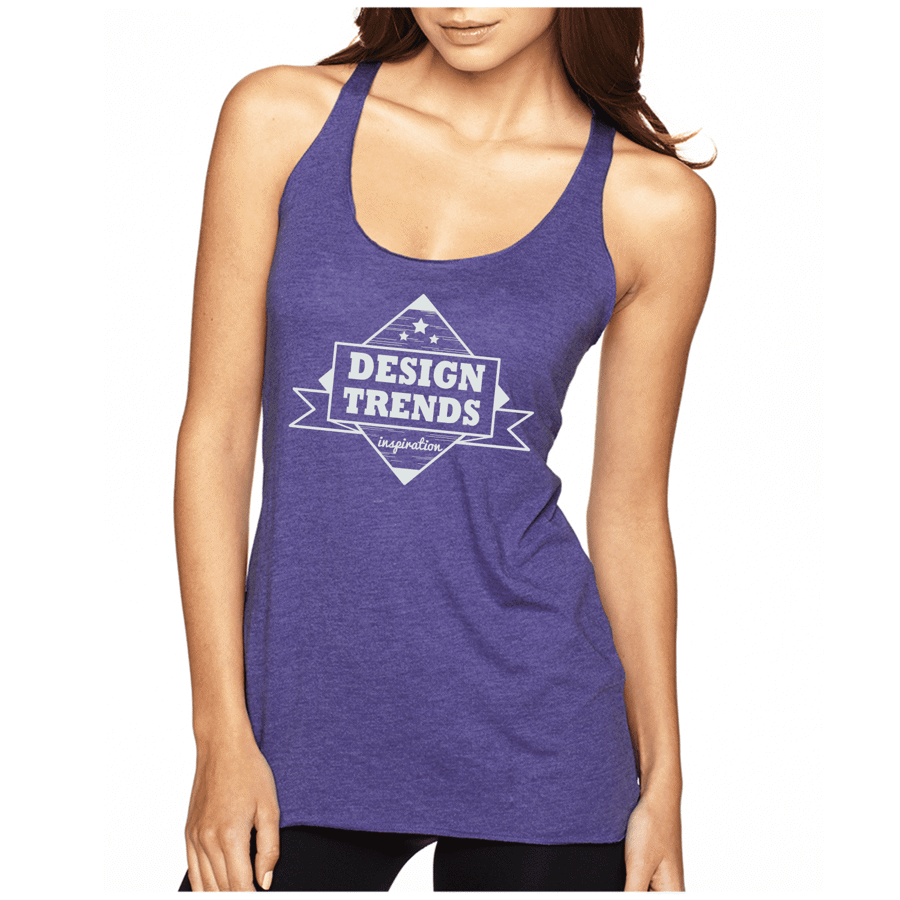 Next Level Tri-Blend Fashion Racerback Tank 4.3 oz 1