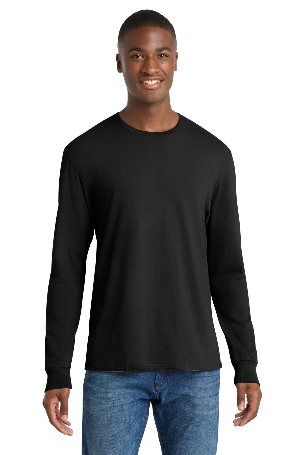 Port & Co Beach Wash Garment-Dyed Long Sleeve Tee PC099LS 110