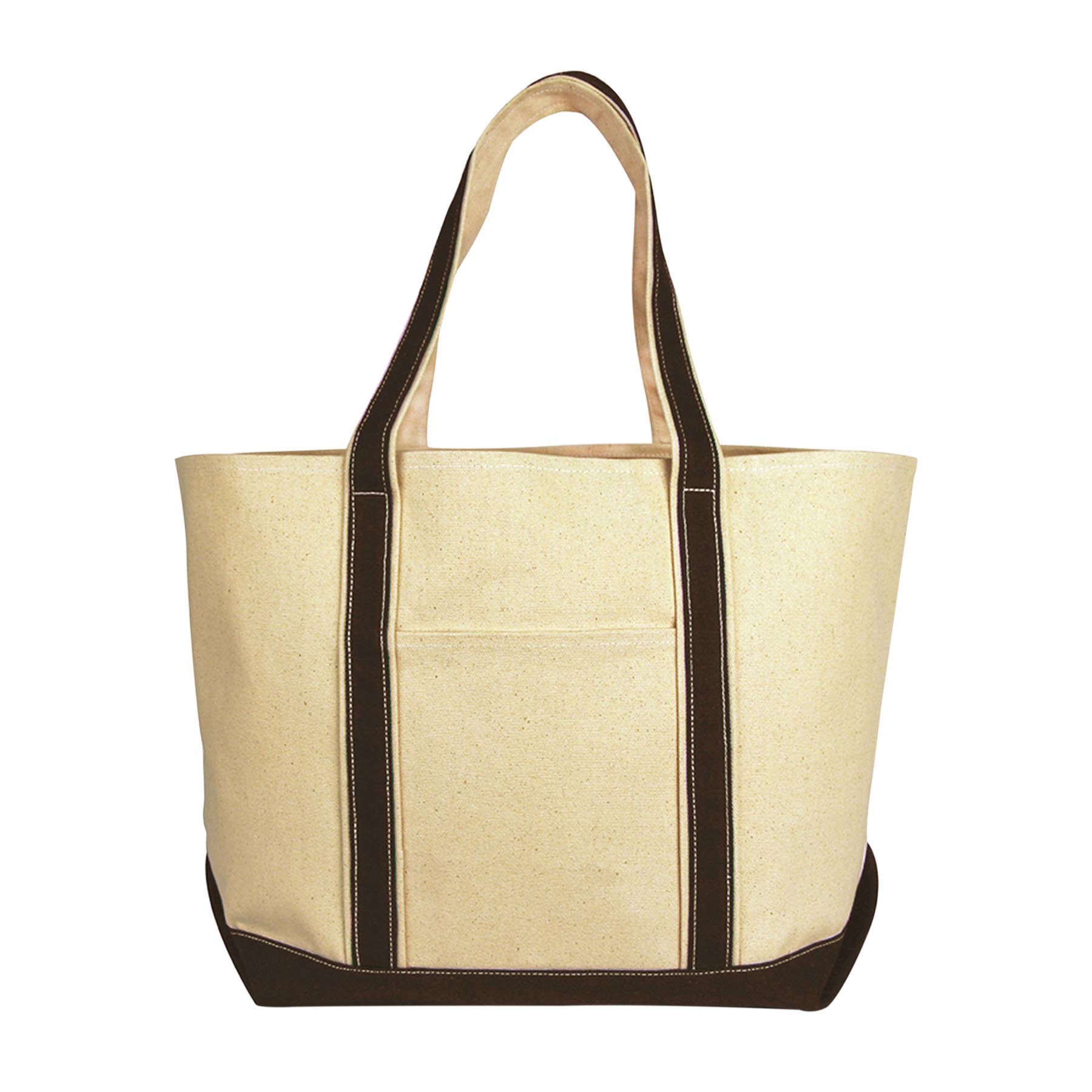 16 oz. Heavy Duty Large Cotton Canvas Tote Bag Boat Bag 7