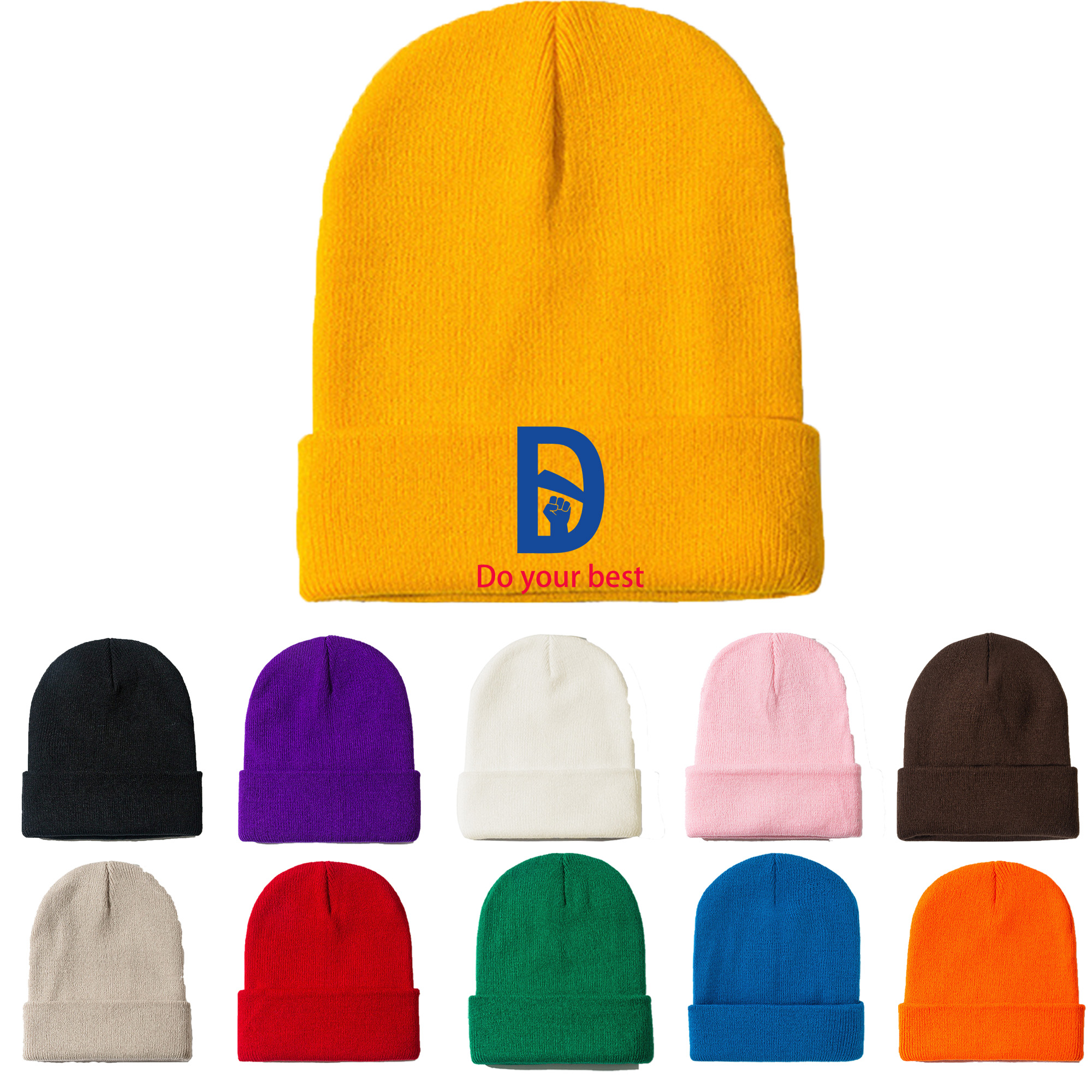 MOQ 20 Winter Warmth Knit Hat 4