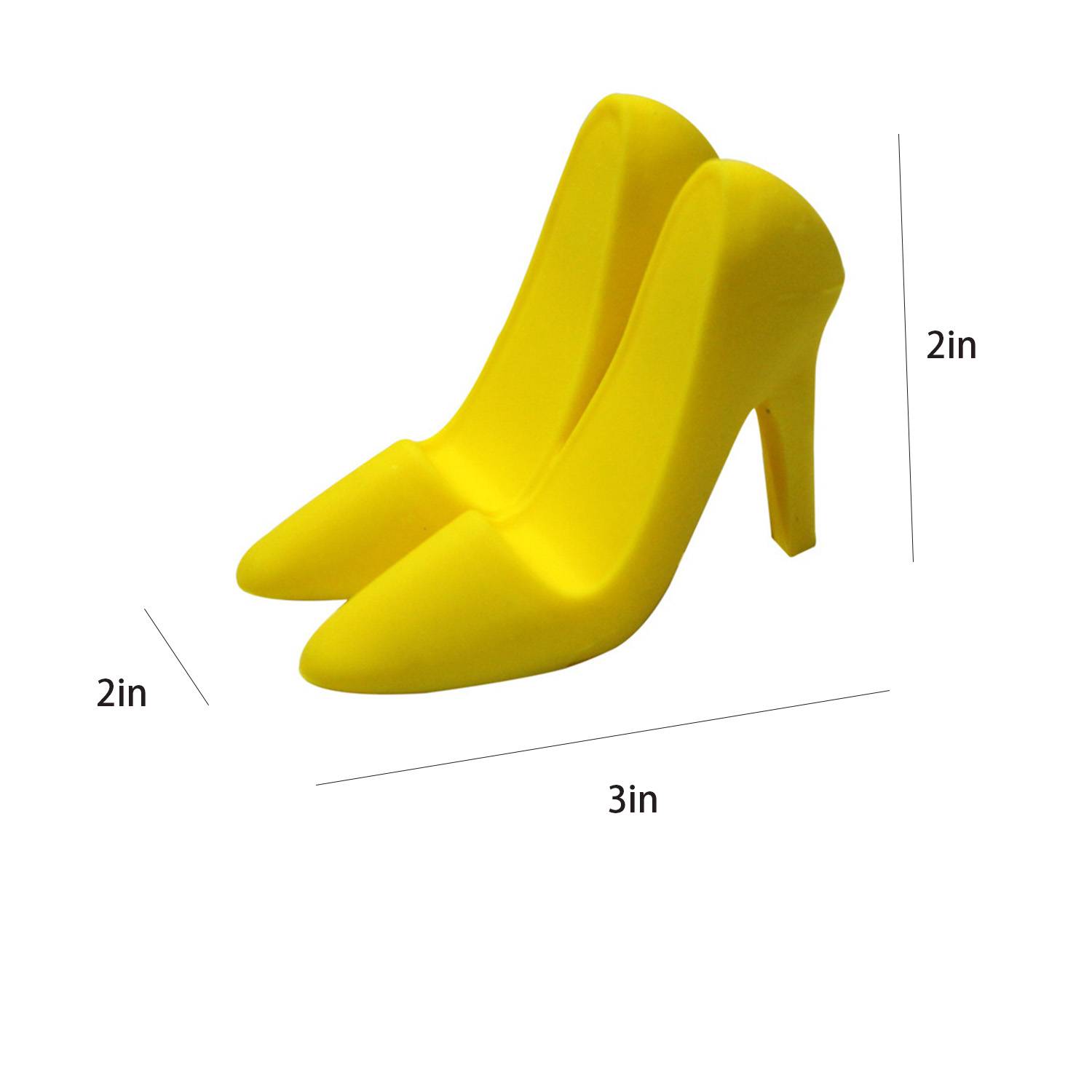 Mini High Heels Silicone Cell Phone Holder 4