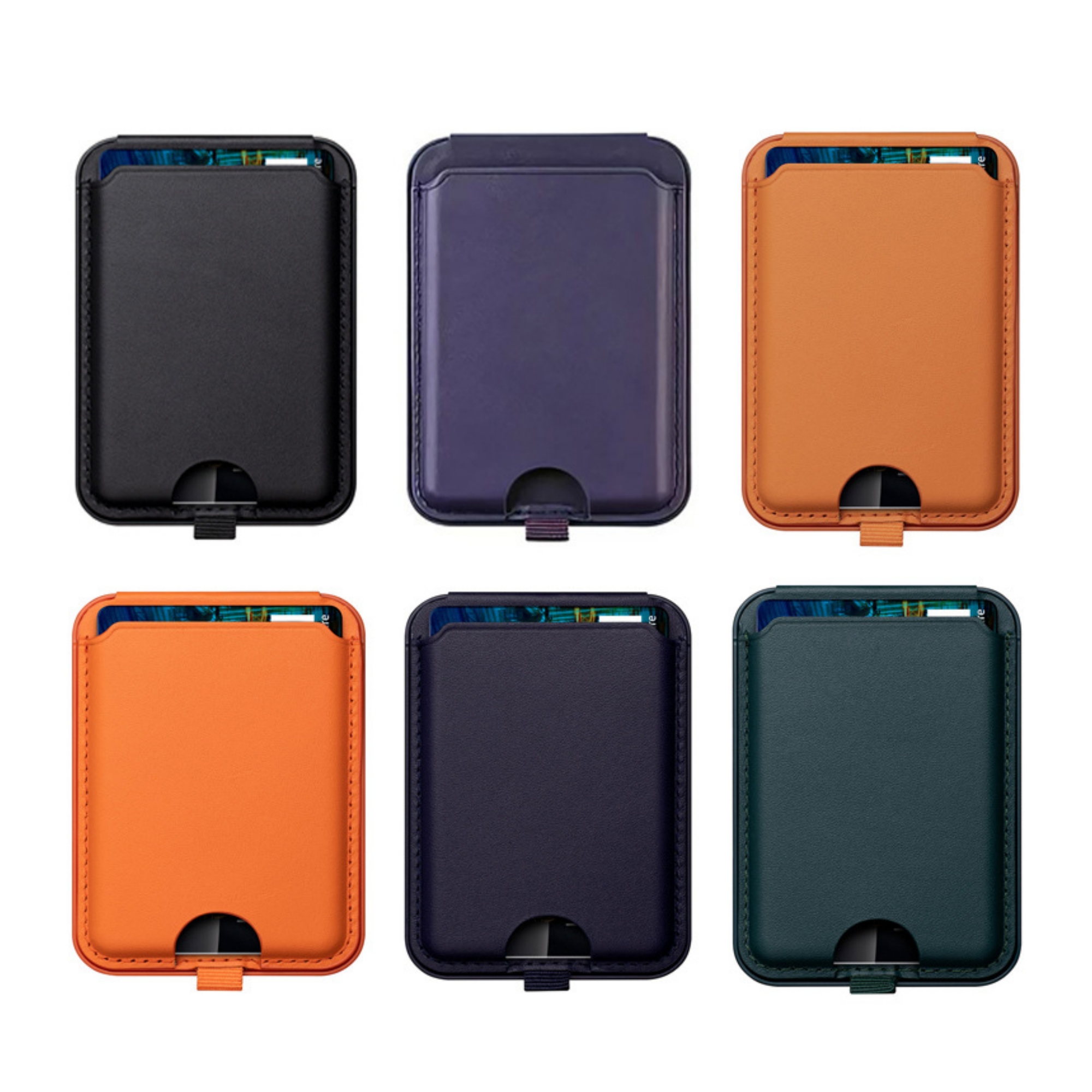 Magnetic iPhone Wallet Stand 4