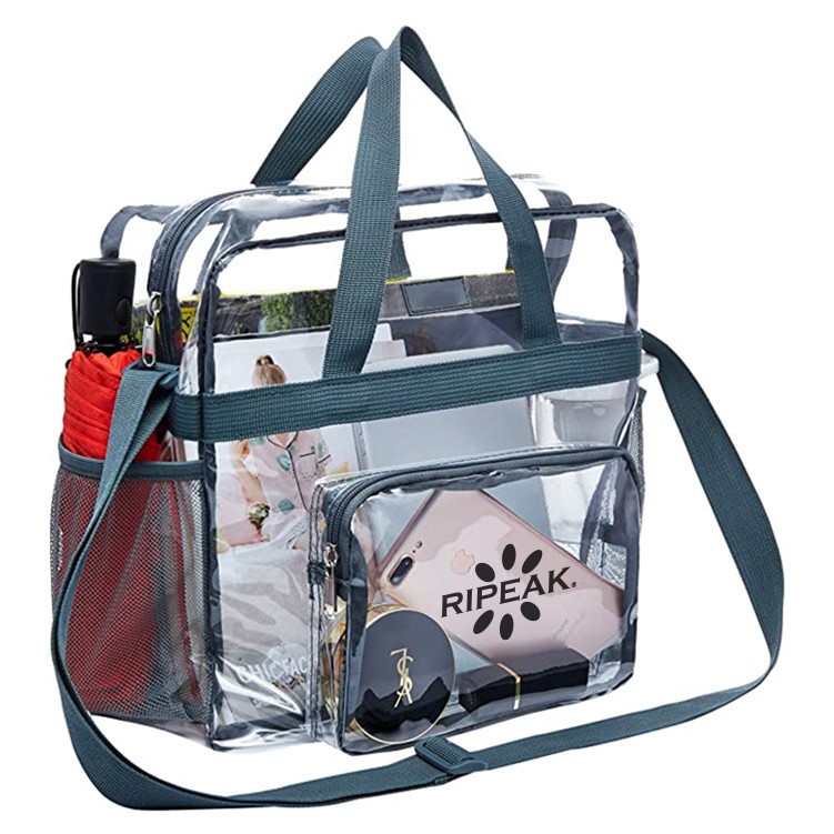 Clear Crossbody Shoulder Bag with Adjustable Strap 2