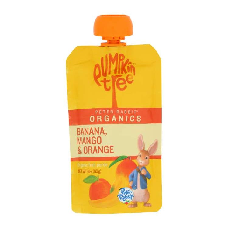 Peter Rabbit Baby Food 10pk - Mango Banana Orange 2
