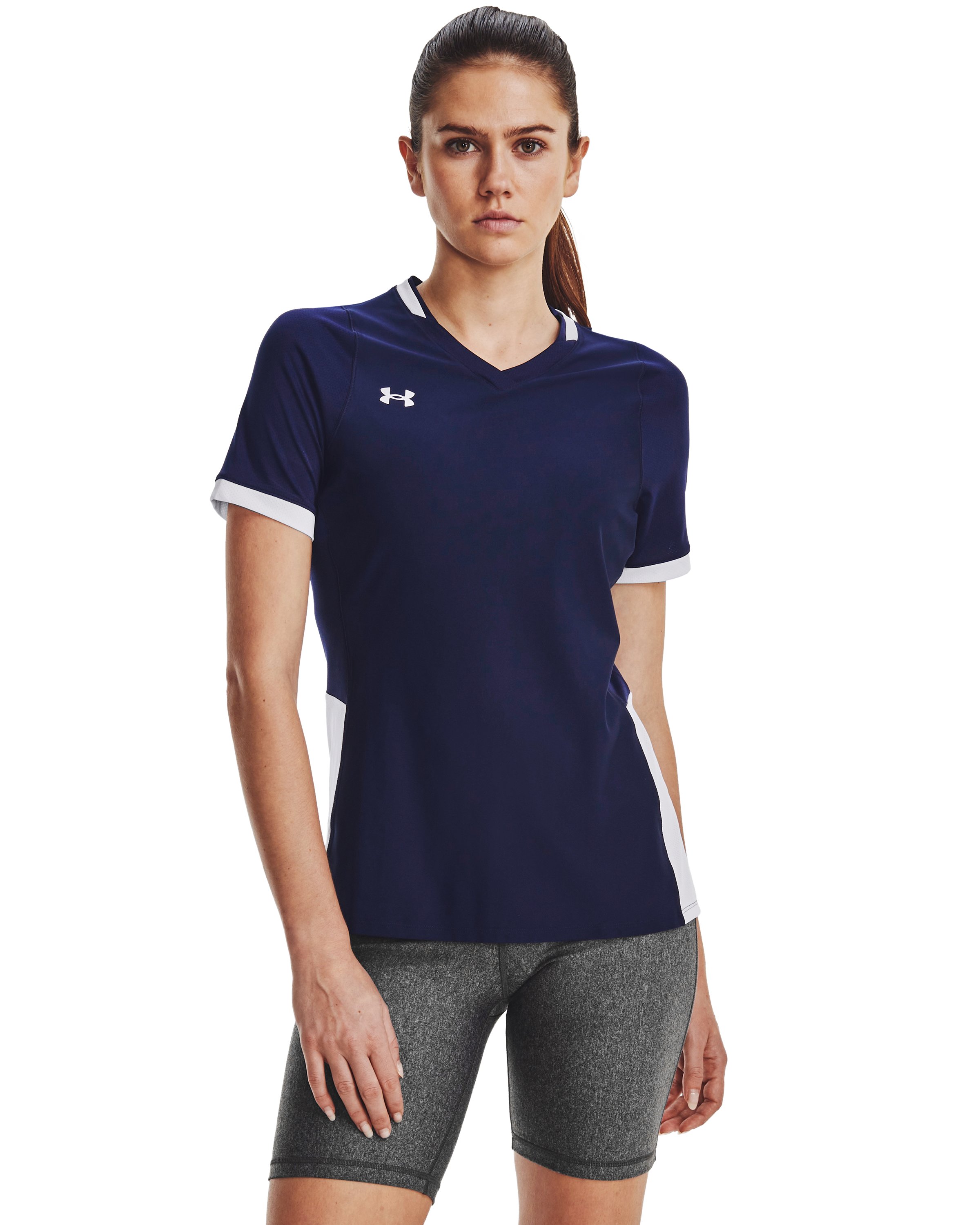UA Powerhouse 2.0 Women's Volleyball Short Sleeve Jersey 6