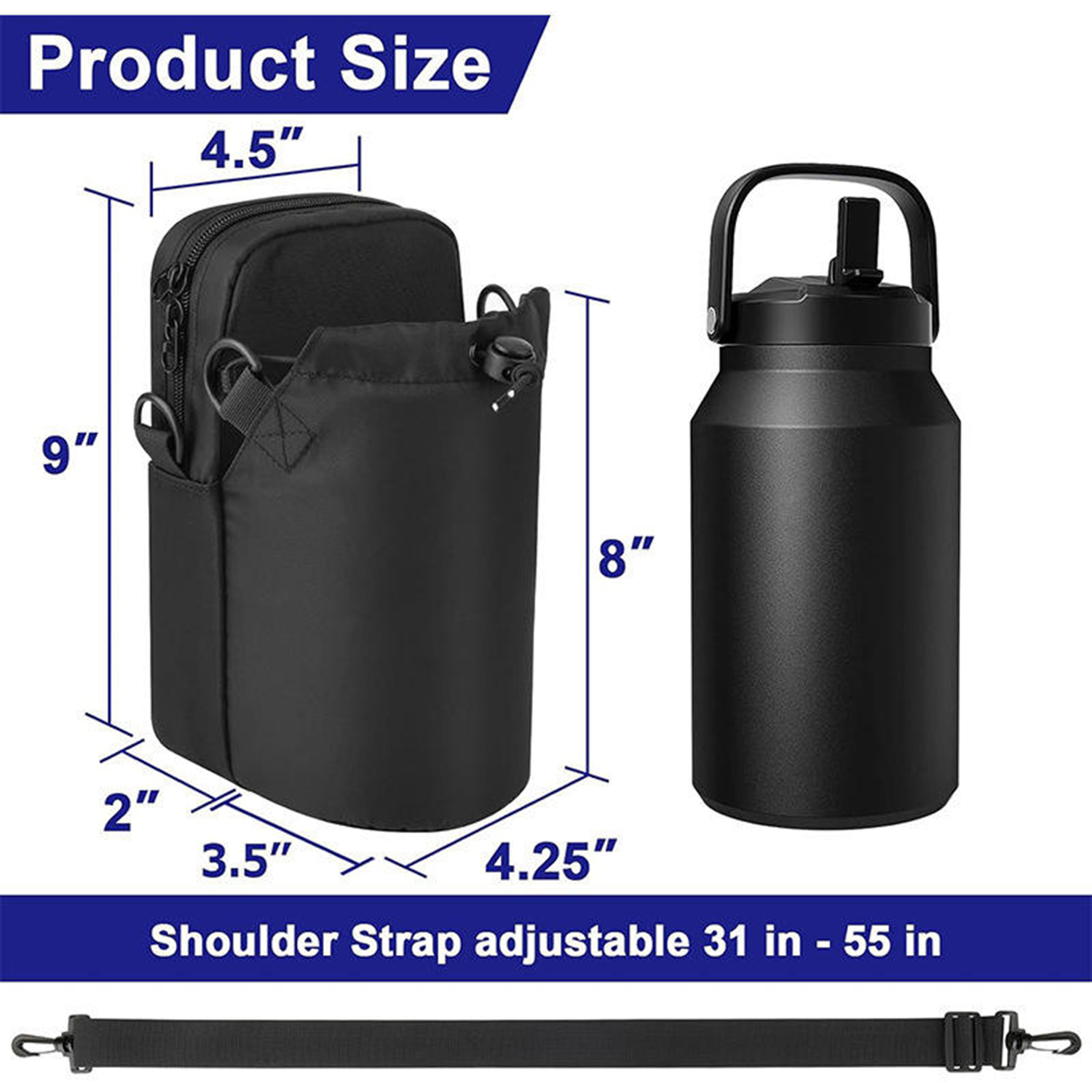 Water Bottle Cross-Body Bag 2