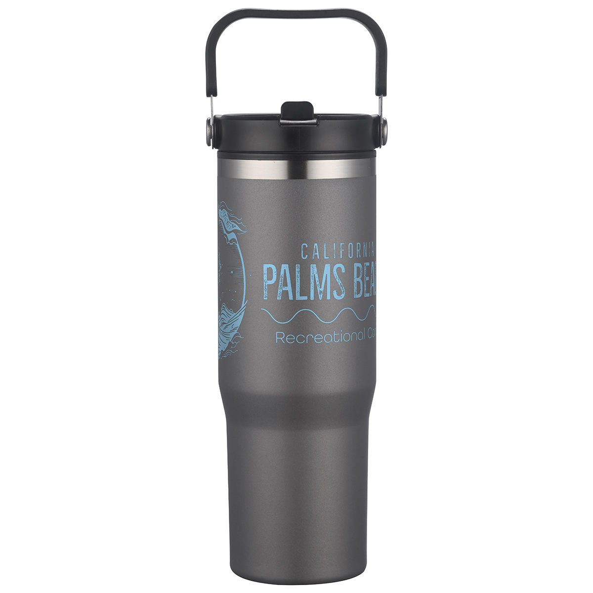 Oreno 30 oz Stainless Steel/Polypropylene Travel Tumbler 24