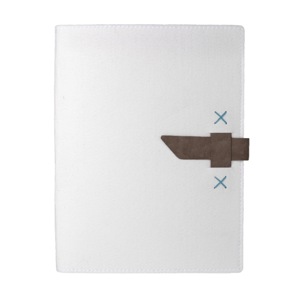 Hubbard Dye-Sublimated Felt Padfolio 63