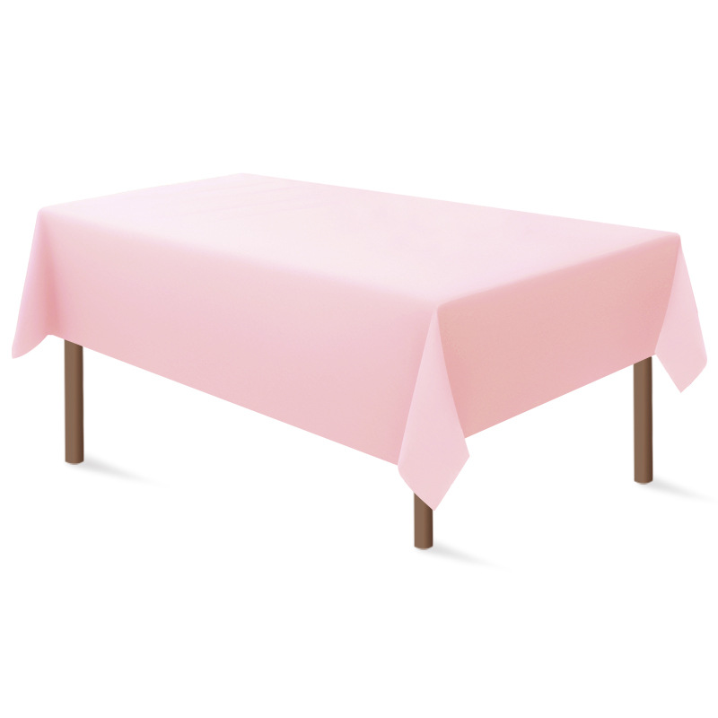 Disposable Plastic Tablecloths for Rectangle Tables 2