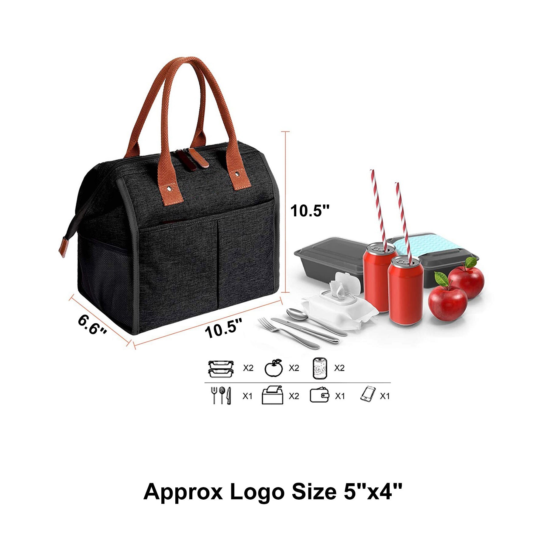 Lunch Box Cooler Tote Bags 2