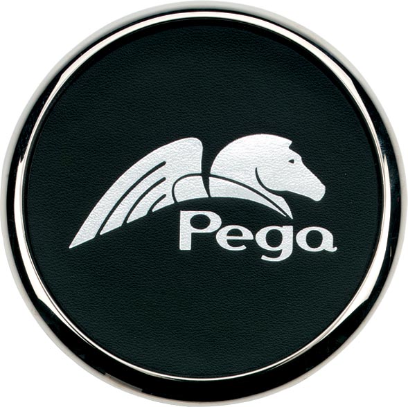 "Brass" and Leather Coaster