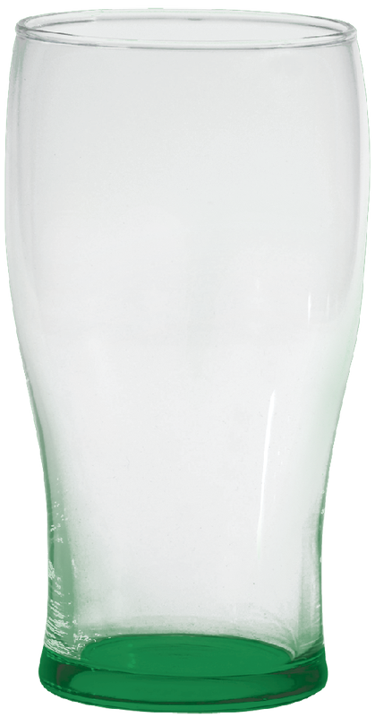 20 oz Large Pub Glass - Deep Etched 26
