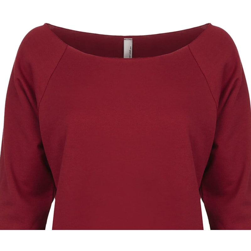 Next Level Apparel Ladies' French Terry 3/4-Sleeve Raglan 53