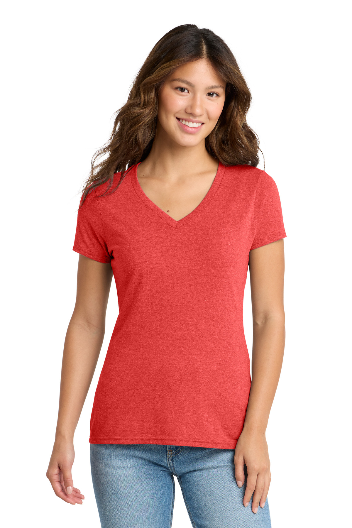 Port & Co Women's Tri-Blend V-Neck Tee. LPC330V 33