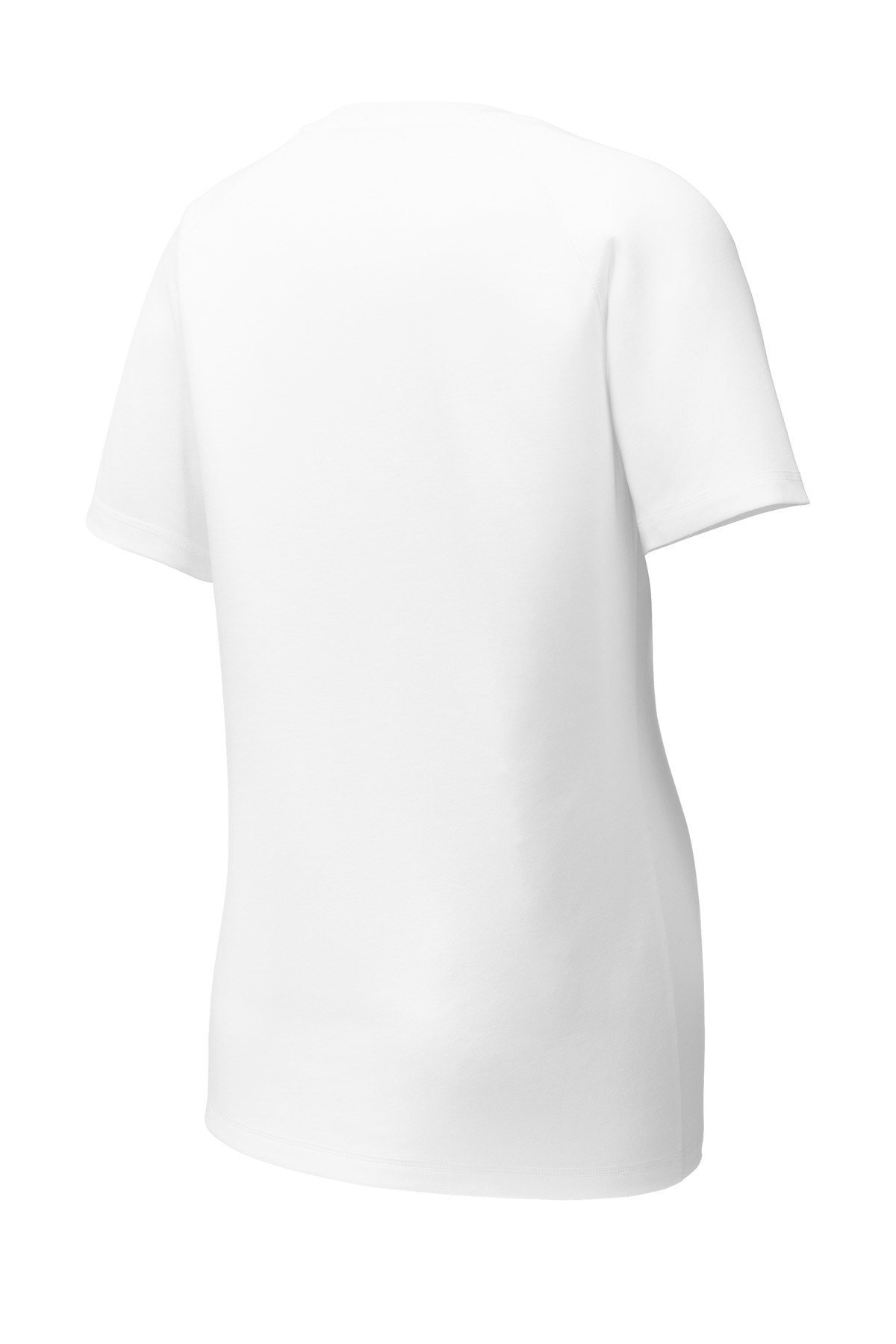 Sport-Tek Women's PosiCharge Tri-Blend Wicking Scoop Neck Raglan Tee. LST400 90