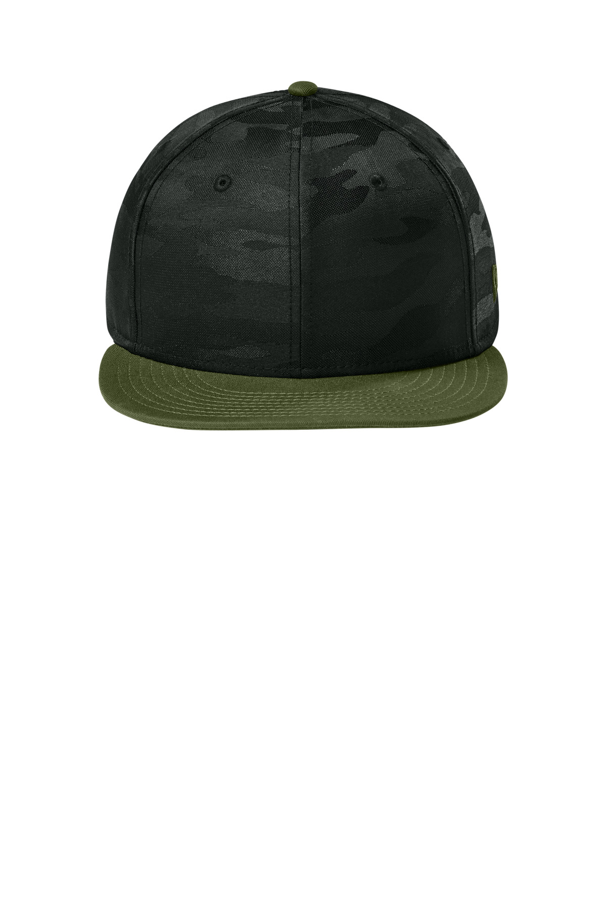 New Era Camo Flat Bill Snapback Cap NE407 13