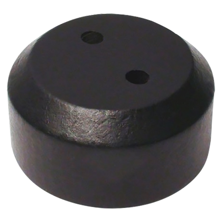 2 Hole Black Wood Flag Base 2