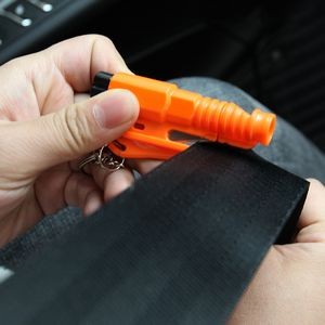 Emergency Hammer with Belt Cutter and Whistle 19