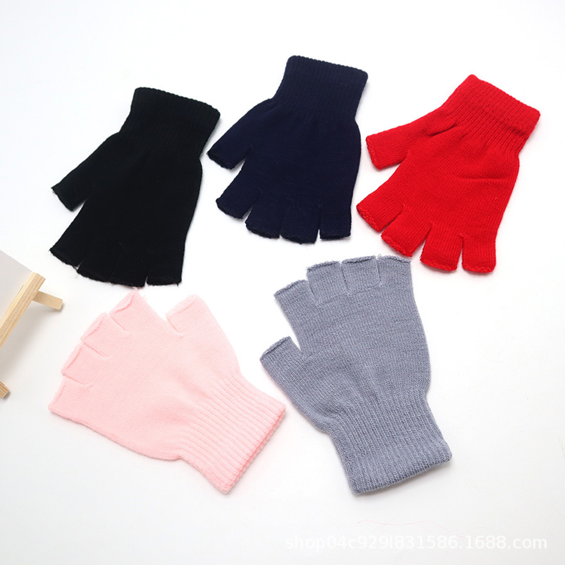 Warm Half Finger Gloves 2