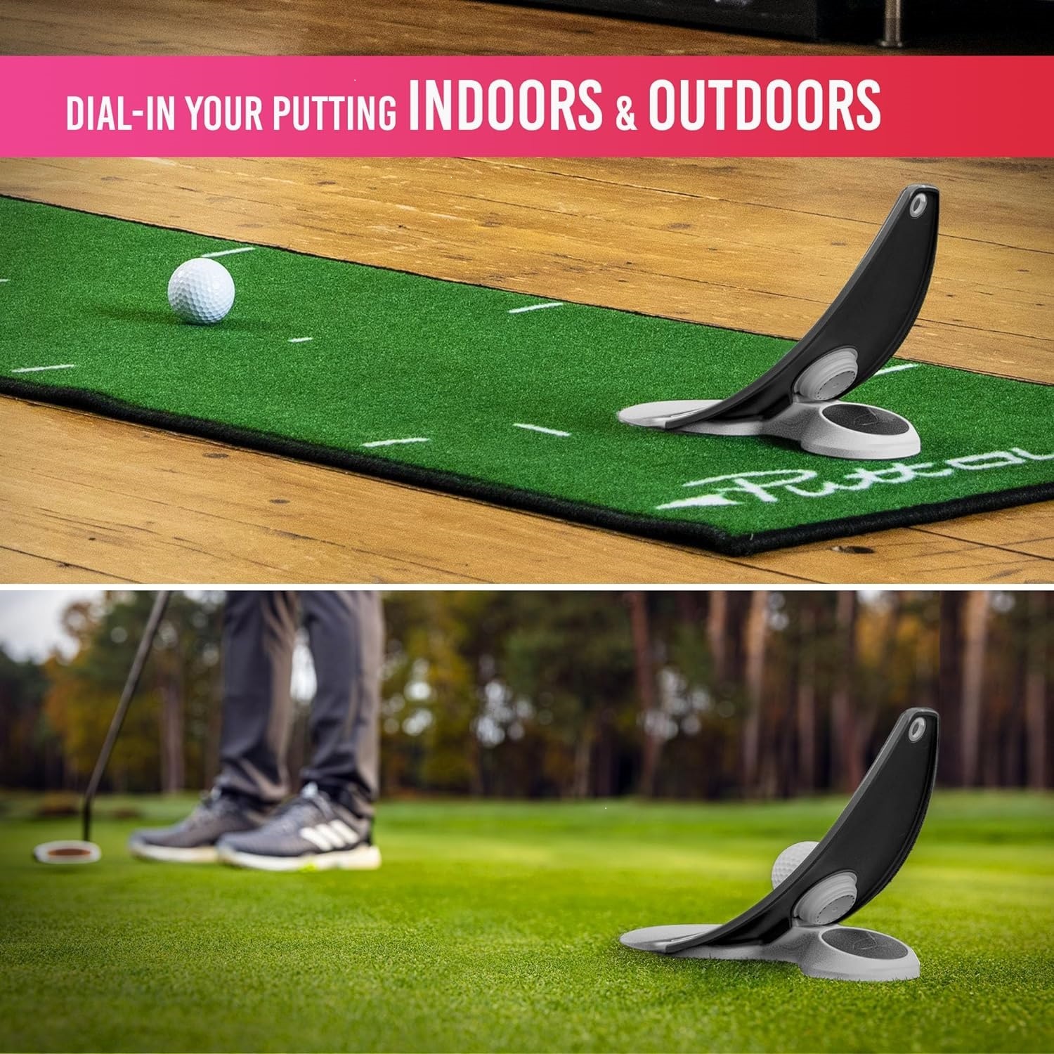 Golf Training Putters/Golf Practicing Hole Putting Aid 2