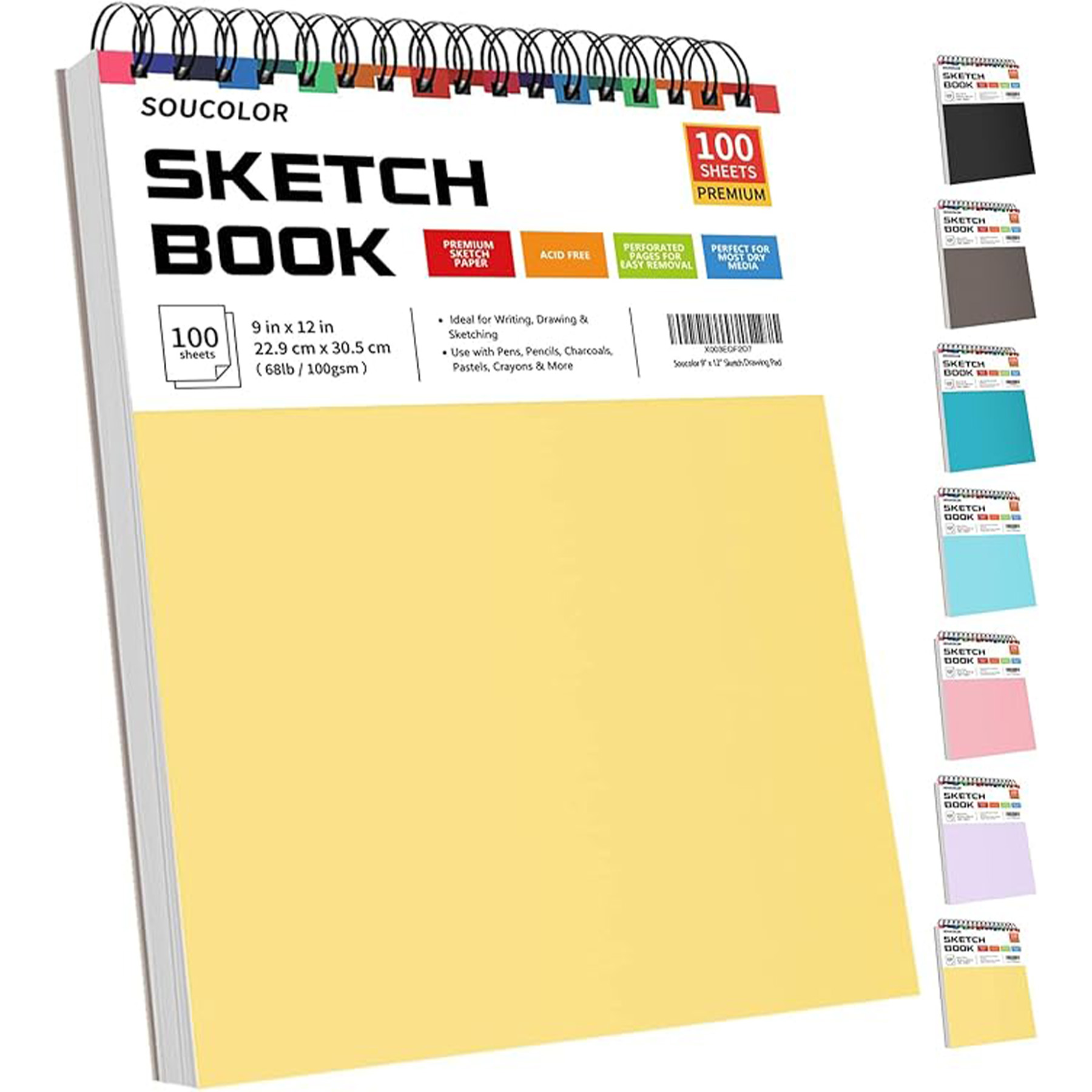 Writing And Drawing Spiral Bound Sketchbook 7