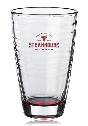 12 oz Cooler Waves Beverage Glasses 1