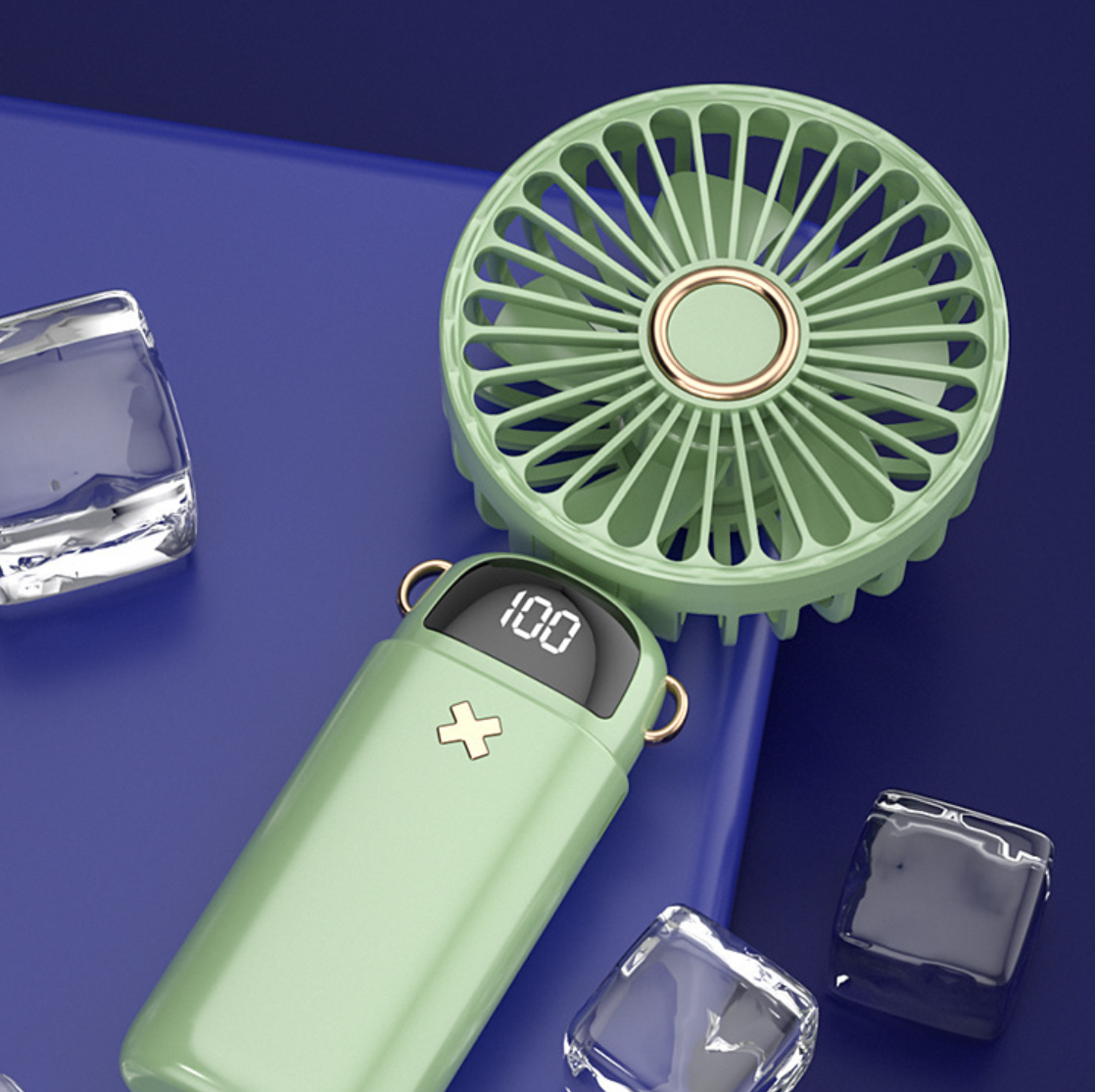 Portable Necklace Foldable Fan 3