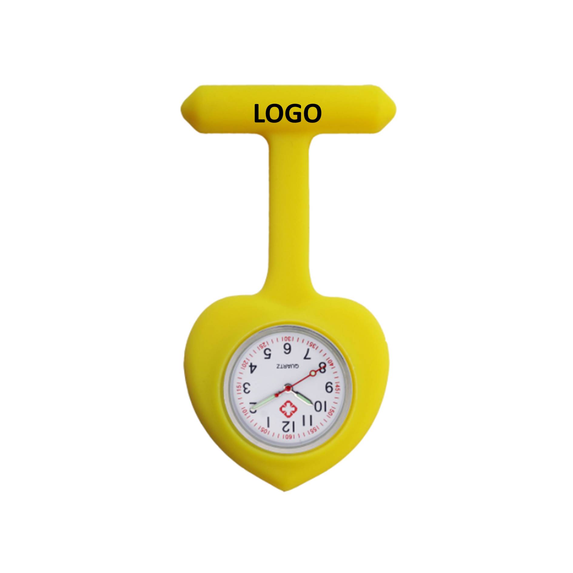 Pocket Silicone Clip Brooch Pin Nurse Watch 1