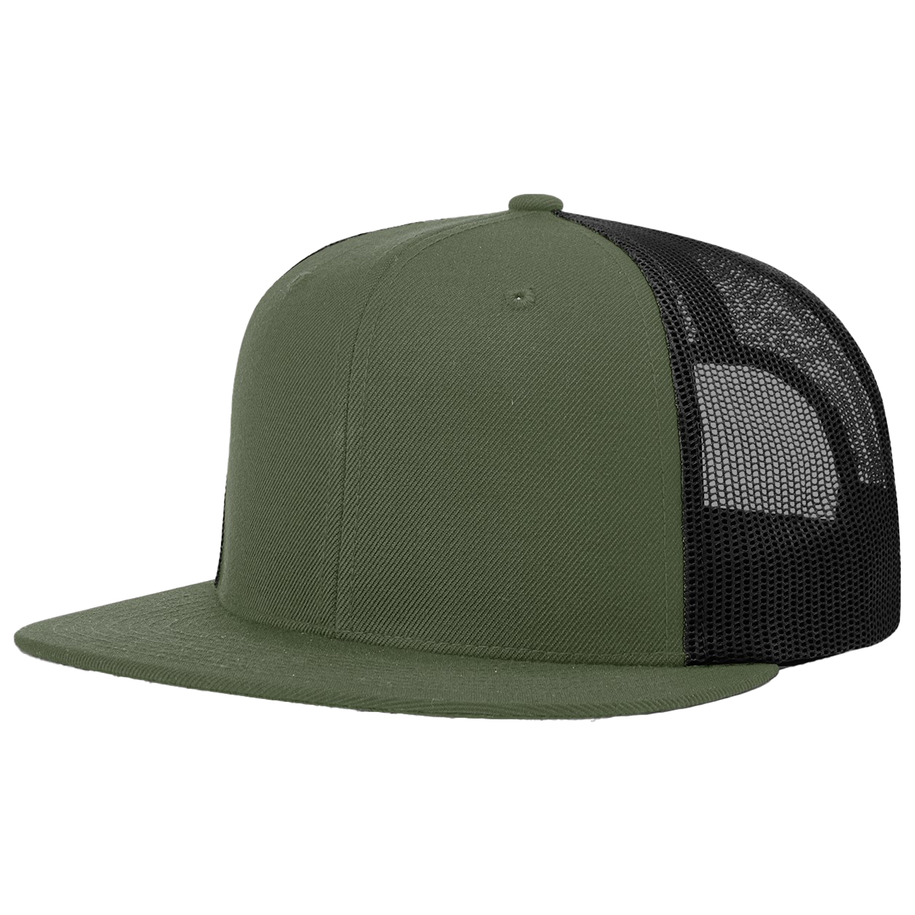 Richardson 511 Snapback Wool Blend Flatbill Trucker Hat 28