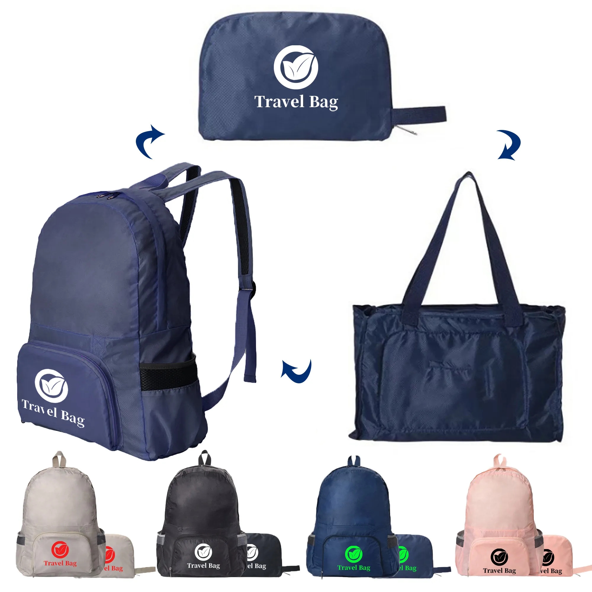 2 IN 1 Foldable Lightweight Backpack 2