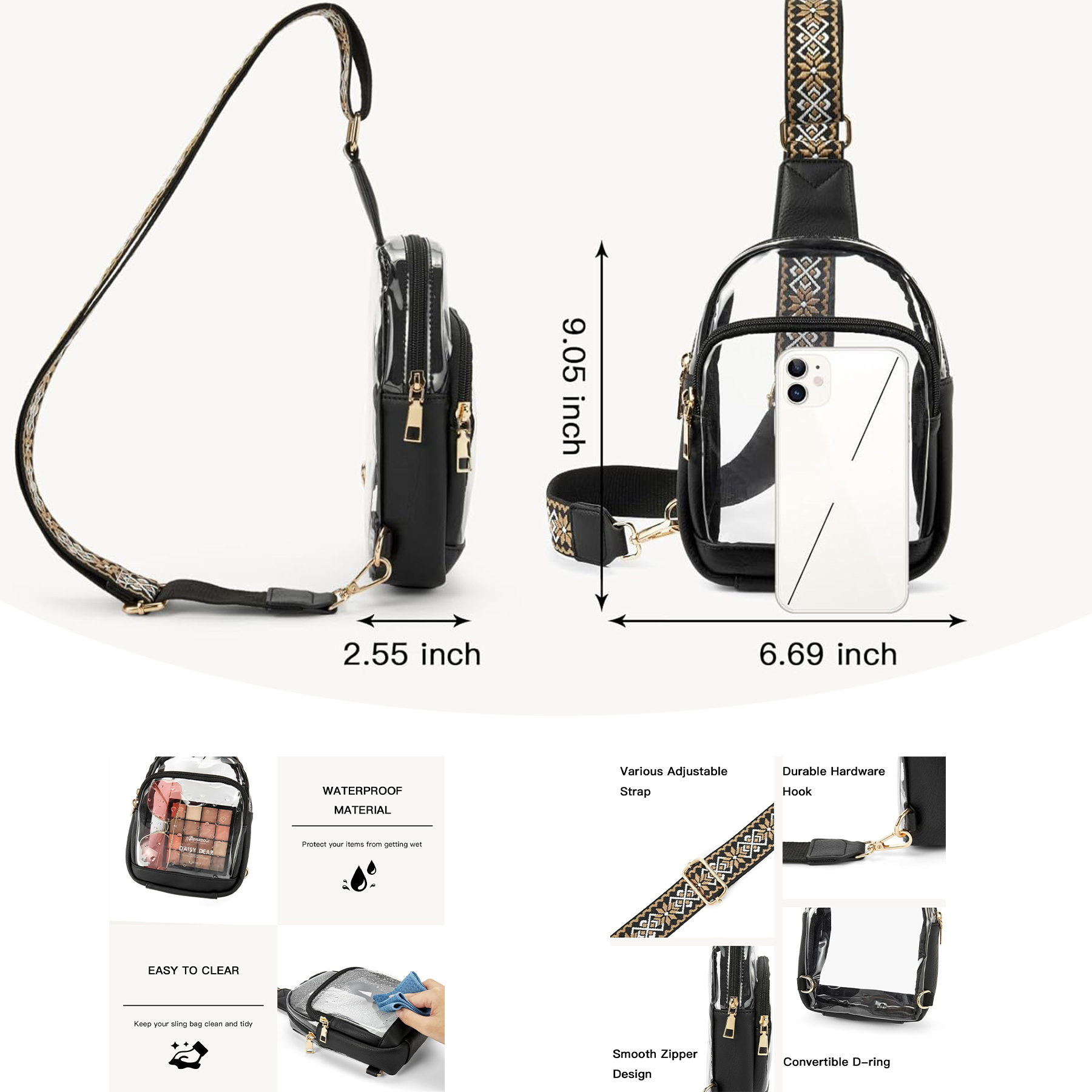 Clear Sling Bag 2