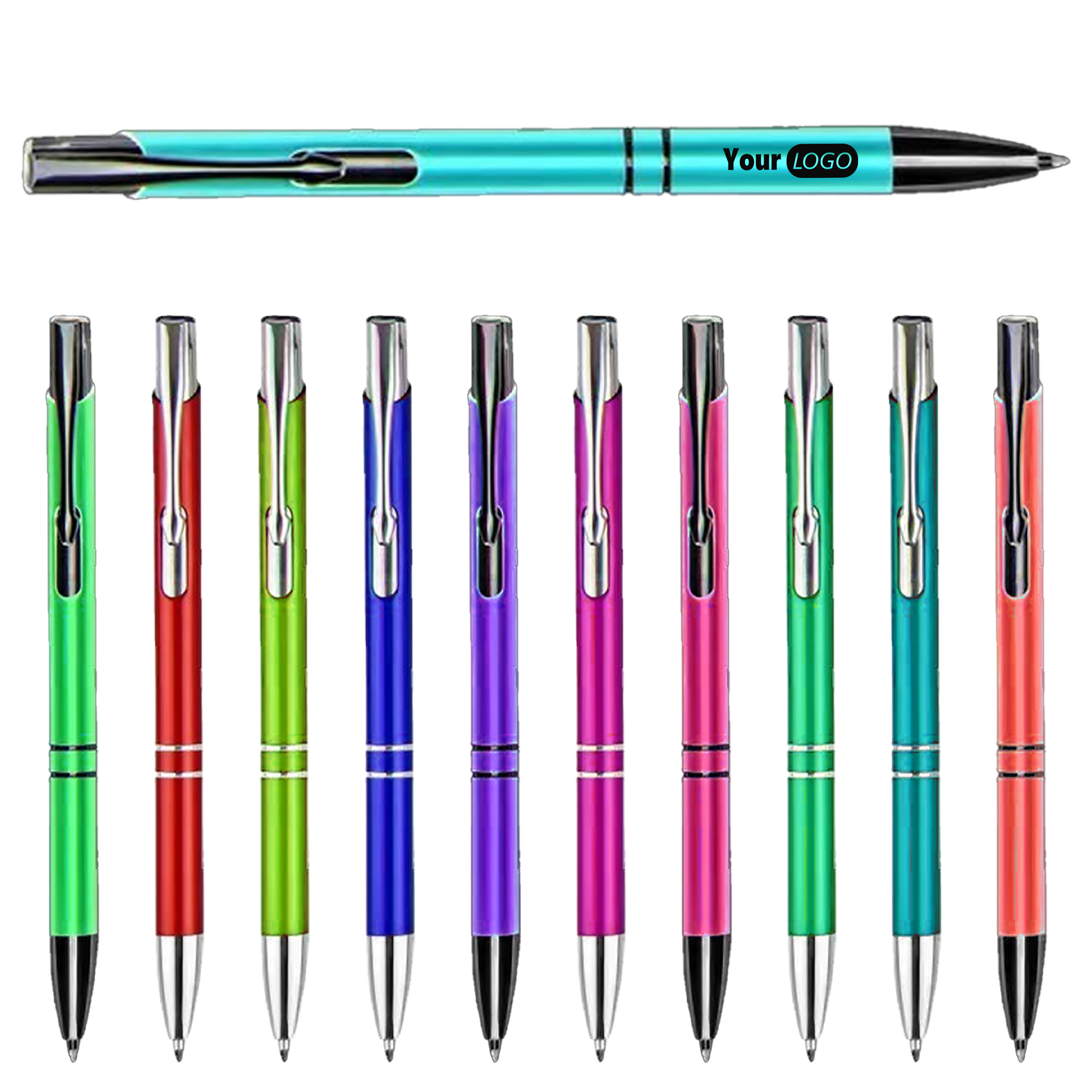 Steel Stylish Metallic Pen With Logo Customization 3