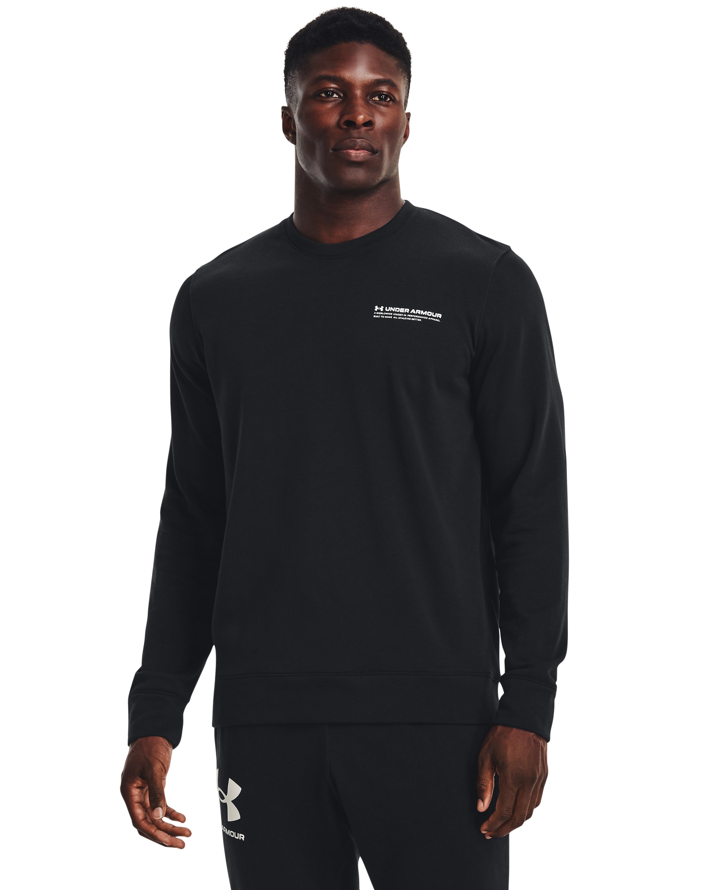 UA Rival Terry Logo Men's Crew 5