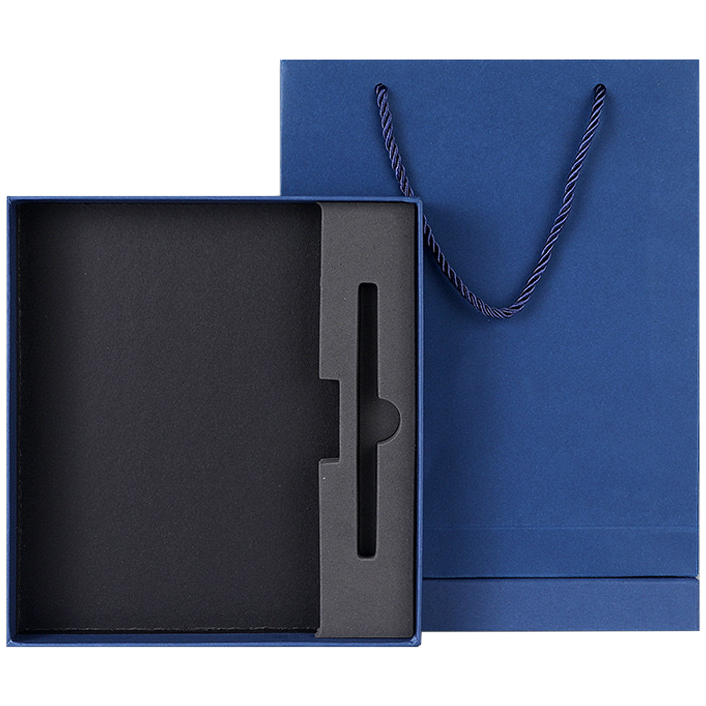 Faux Leather Business Notebook Gift Box And Bag 3
