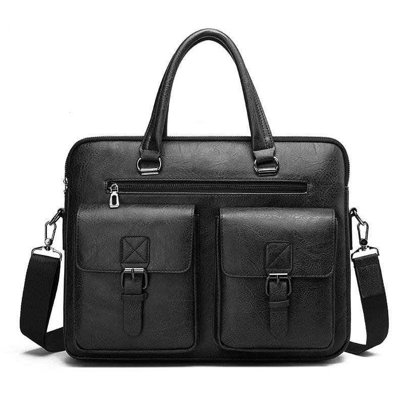 PU Leather Handheld Computer Crossbody Bag 2