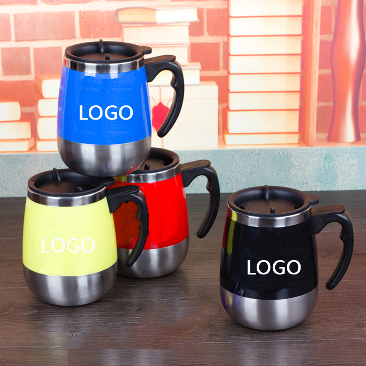 15.2 oz Automatic Electric Stirring Coffee Mug 5