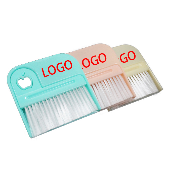 Handle Dust Pan Desktop Sweep Cleaning Brush 3