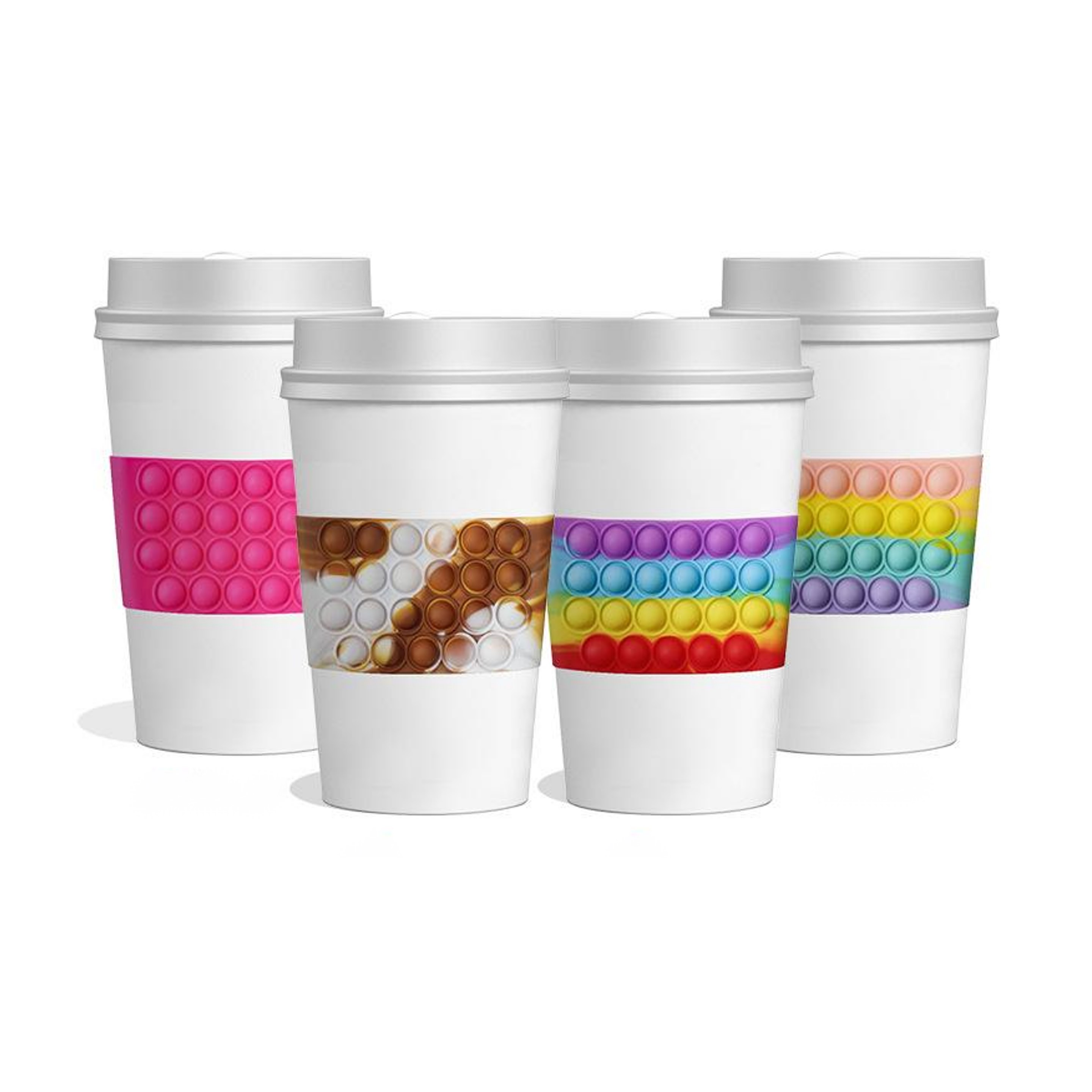Silicone Coffee Cup Sleeve (direct import) 3