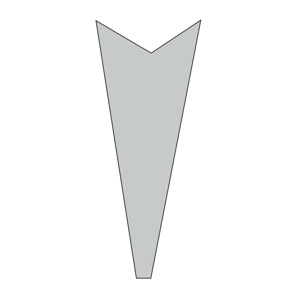 Arrow Style Flip Flag 2.5' x 5.9' 2
