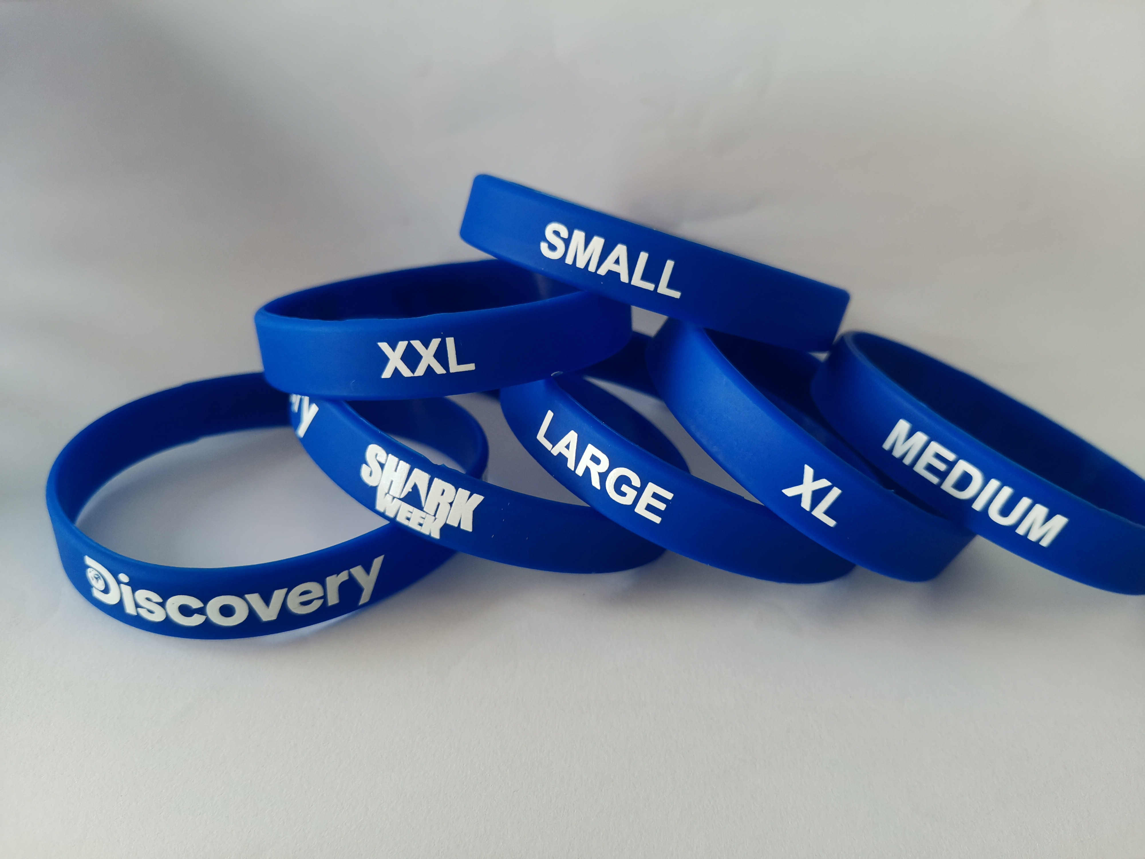 1 1/2 Inch Embossed/Color Silicone Wristband 3