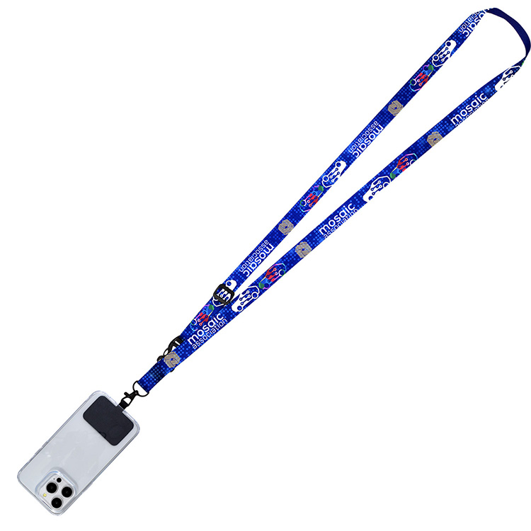 Pocket-Free Crossbody Cell Phone Lanyard - Full Color Sublimation Import Air Ship Door To Door 23