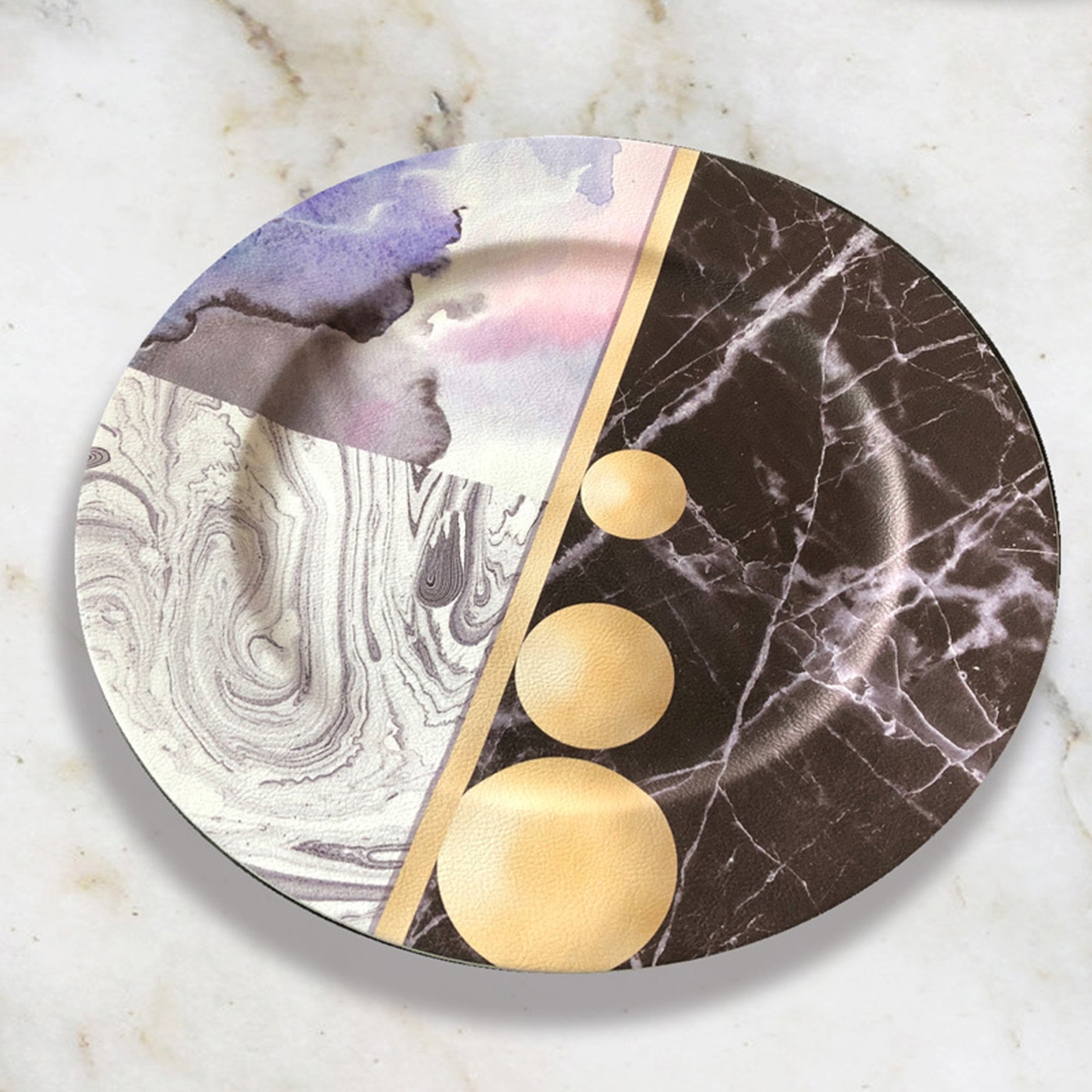 Round Dessert plates 4