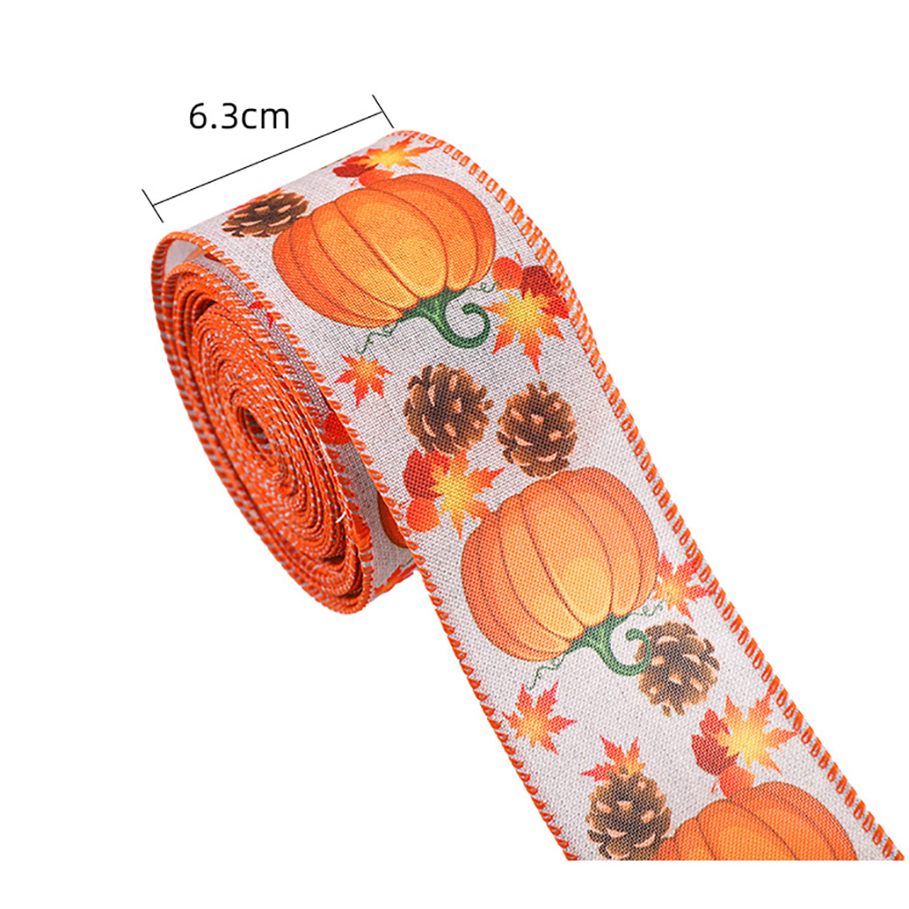 10 yards Thanksgiving Harvest Festival Decorative Ribbon 7