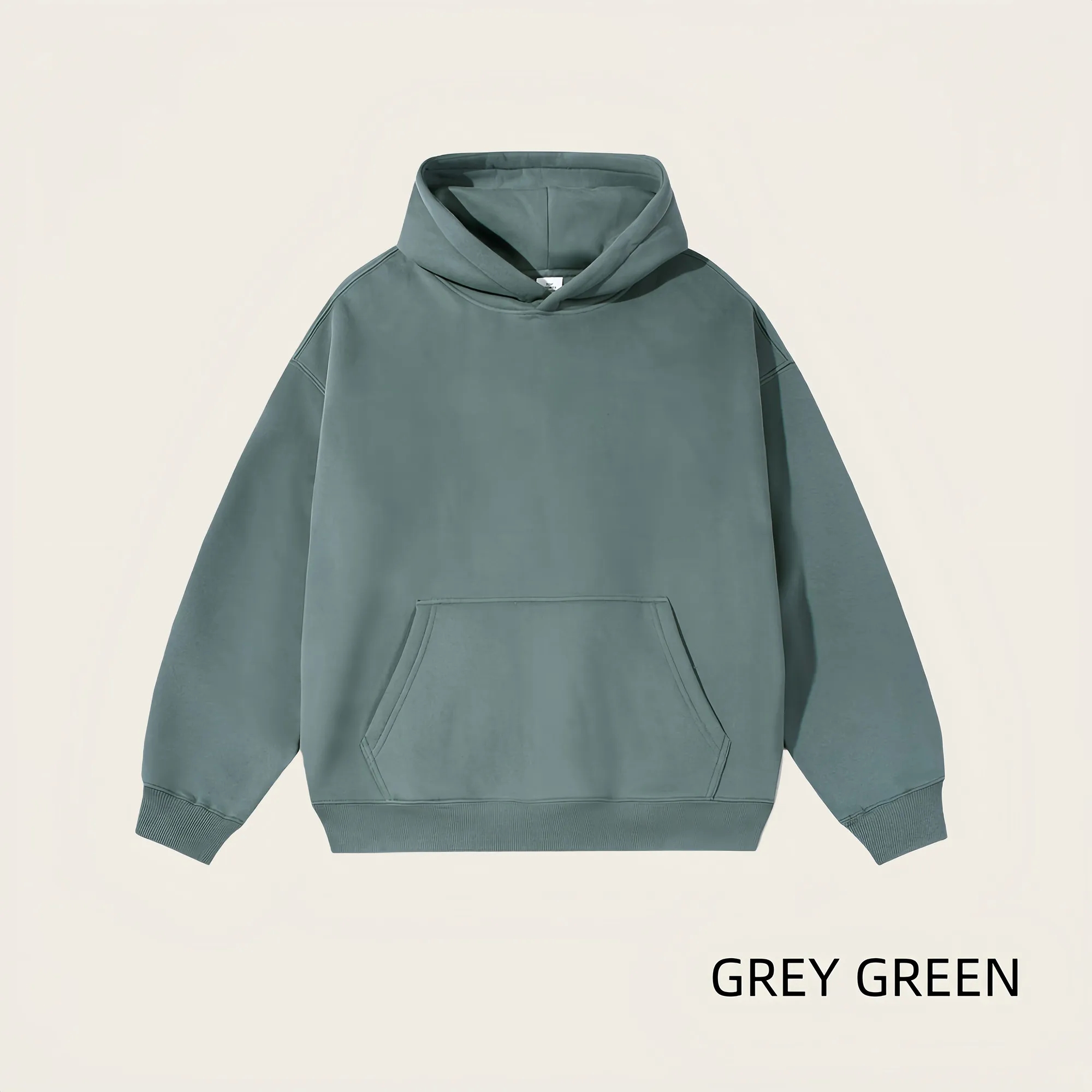 Unisex Cotton Fleece Hoodie, Minimalist Casual Comfort Wear 28